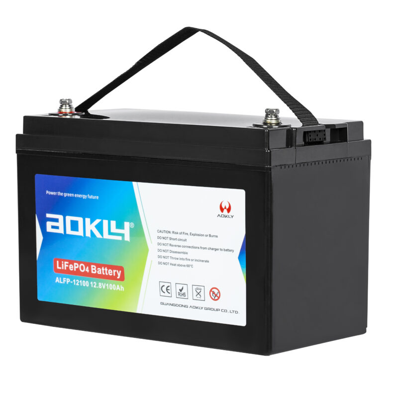 Aokly 100A / 12V litium akku